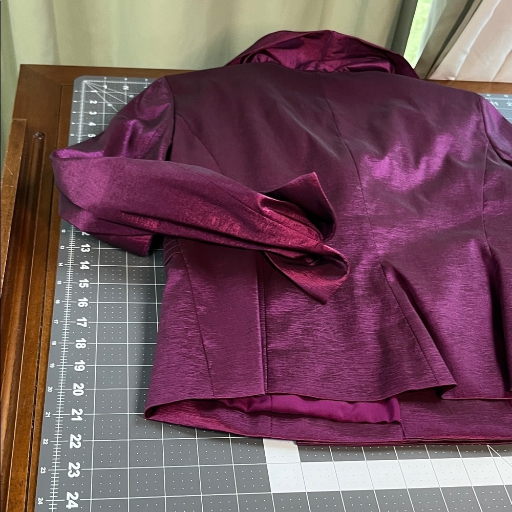 Nipon Boutique Shimmering Purple Jacket - Picture 8 of 11